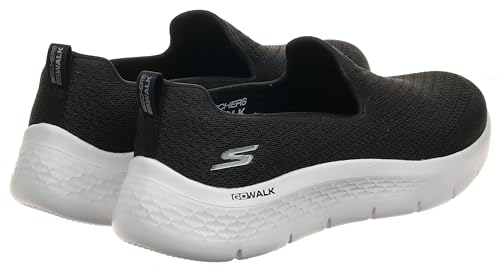 Skechers Skechers Women's GO Walk Flex Ocean Sunset, Black Textile White Trim, 7.5