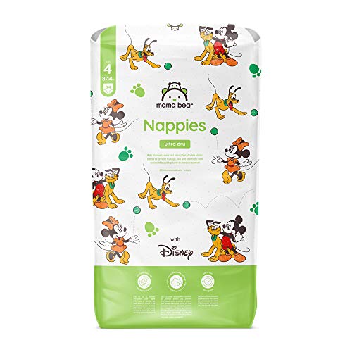 Mama Bear - Disney - 84 pañales ultrasecos, talla 4 (8-14 kg)