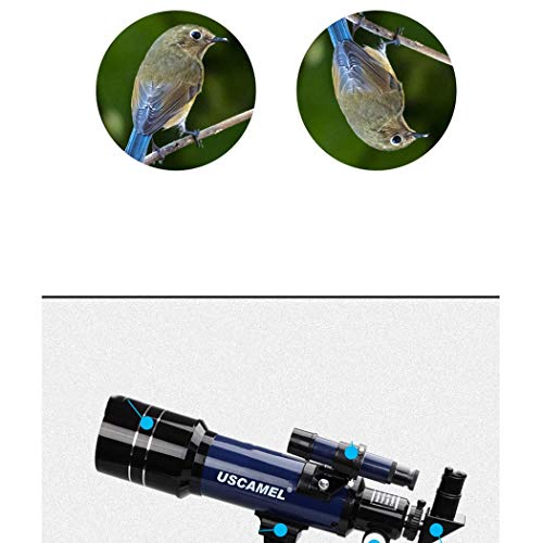 Telescopio refractor 70 mm con trípode para niños y principiantes miniatura 6