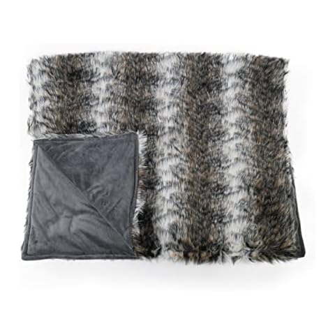 Rosewood Brown Cozy Fur Blanket for Pets Cover