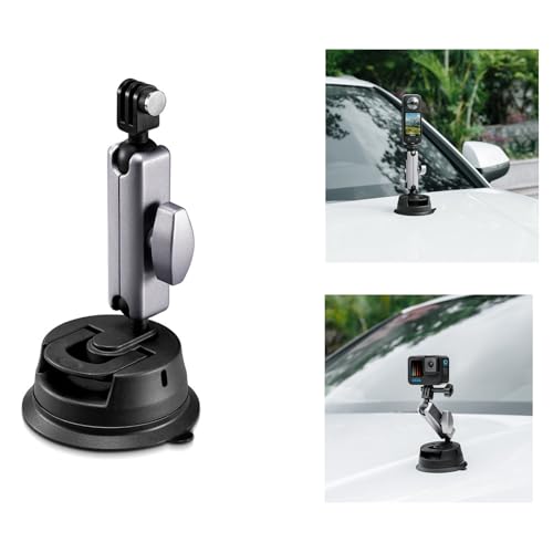 Support de voiture rotatif 360 pour Ins-ta360 X3 et caméra Go-Pro