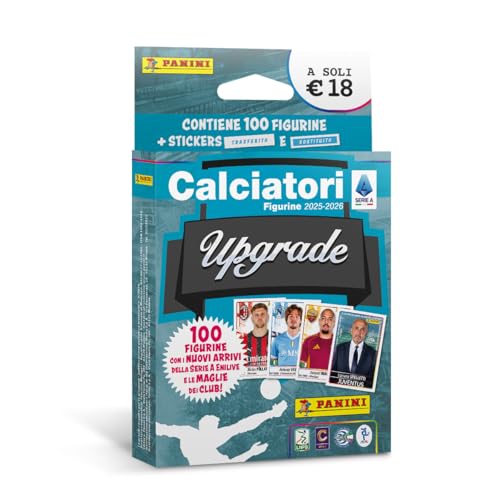  Calciatori Panini 2025-2026 - Upgrade Set [100 Figurine di Aggiornamento]