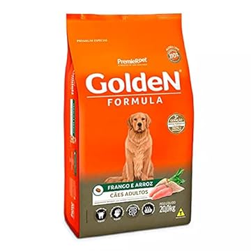 Ração Golden Cães Adultos Frango e Arroz 20kg