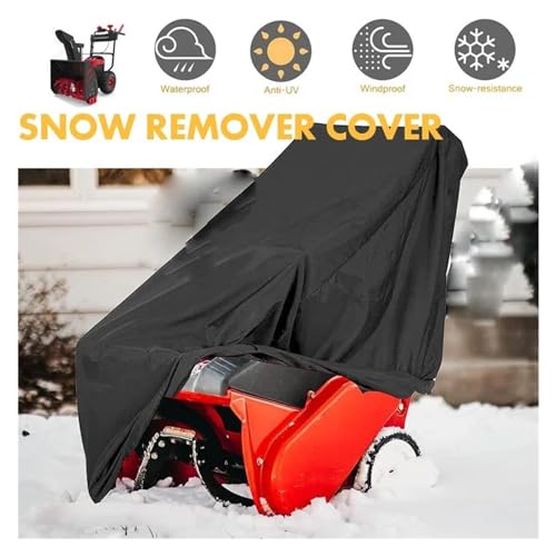 Housse de protection souffleuse à neige tissu premium 120x82x102 - 3