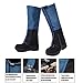 WONOOS Leg Gaiters – Waterproof and Adjustable Snow Boot Gaiters for Hiking, Walking, Hunting, Mountain Climbing and Snowshoeing,Blue,M