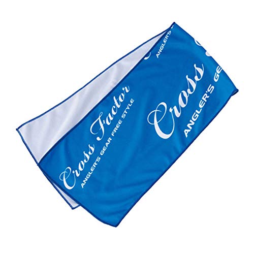 浜田商会 クロスファクター 冷感クールタオル WPT713 ブルー