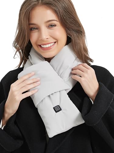 vapesoon Bufandas calefactables Calentador de cuello eléctrico con 3...