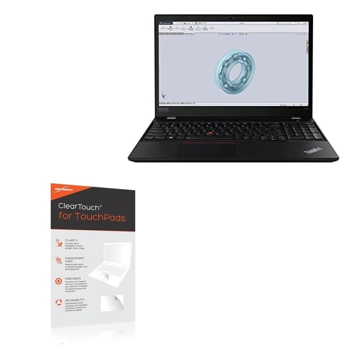 BoxWave Touchpad Protector Compatible with Lenovo ThinkPad P15s (20W6) - ClearTouch for Touchpad (2-Pack), Pad Protector Shield Cover Film Skin