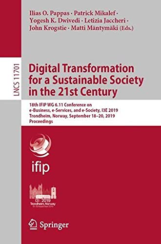 Buy Digital Transformation for a Sustainable Society in the 21st Century — BookShops.in