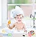 BBLIKE Juguetes Bañera, 19 PCS Almacenamiento de Juguetes Baño para Bebés con...