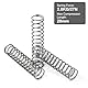 GUNGY Druckfeder Edelstahl Feder Druckfedern 70mm Drahtdurchmesser 1,4mm Innendurchmesser 12mm Länge 70mm Maximale Federkraft 2,8kg 4 Stück