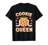 Cookie Queen Funny Cookie Mom Cookie Dealer Women Girls T-Shirt