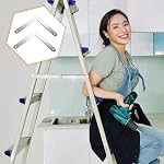 2X Folding Step Ladder Hinge Attachment Stepladders Tie Rod Replacement Kit, White