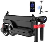 HX X6 Monopattino Elettrico Adulto 4 Pieghe da Zaino, Batteria Rimovibile