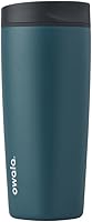 Vista 29 de Owala SmoothSip Slider - Vaso de café de acero inoxidable con aislamiento, taza de café helado reutilizable, taza de viaje para café caliente, sin