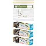 サンナップ 使い捨て フリーザーバッグ アンドスケープ 色でお知らせ冷凍保存 ポリエチレン (PE) ジッパーバッグ スヌーピー 12枚入 20c×18×マチ6cm 3個セット