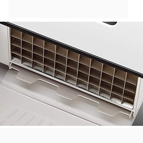 Yanglou IJsblokjesmachine, draagbare ijsmachine voor werkblad, maakt 24 uur ijs in 24 uur, 6 kg opslagijs volume met mengplaatsen, perfect voor feestjes, gemengde dranken, medewerkers SCO - Image 3