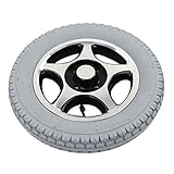 Inflatable Wheel, 320mm Outer Diameter Wheelchair Rear Tire Standard Size for Disabled Vehicle