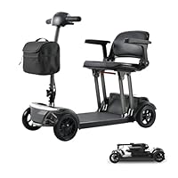 電動車いす4 輪モビリティスクーター 着脱式鉛蓄電池 250W 調整式シート 電動車いす4 輪モビリティスクーター 着脱式鉛蓄電池 250W 調整式