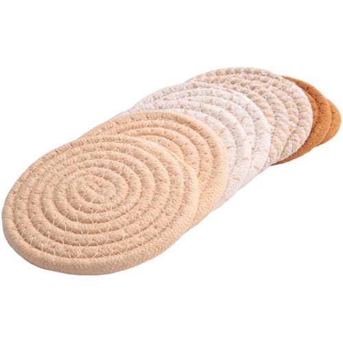 Lot de 32 dessous de verre avec support coton absorbant table
