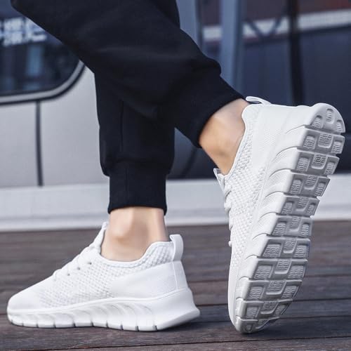 Image of Mens Running Shoes Walking Tennis Sneakers Slip on Gym Workout Athletic Lightweight Casual Sport Shoes