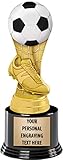 Crown Awards Soccer Trophies with Custom Engraving, 7.25