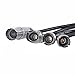 AutoPart T ST-4129 7mm Ignition Spark Plug Wire Set, Set of 4, for Volkswagen 2001-2005 Beetle/ 2001-2007 Golf/ 2007-2010 Golf City/ 2001-2005 Jetta, L4, 2.0L, 121cid