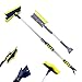 Michelin Snow Brush for Car Windshield (Pack of 2) – Ice Scraper with Extendable 34-49