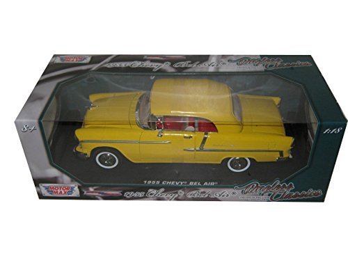 Motor Max 1:18 Timeless Classics Chevrolet Bel Air 1955 miniatura 1