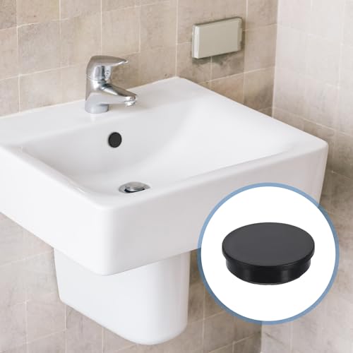 Image of uxcell Silicone Hole Plug, Waterproof Round Rubber Stoppers Bottle Seal Plugs Tube Pipe End Caps for 48mm /1.89 inch Hole for Bathtub Bottle, Black