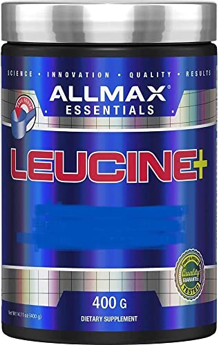 Beyond Raw, ALLMAX Nutrition | L-Leucine (Leucina) 400 gr 80 Porciones | Sin Sabor