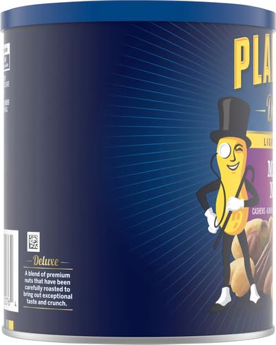 image for PLANTERS Deluxe Mixed Nuts, Cashews, Almonds, Brazil Nuts Mix, Pistach