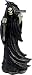 DWK - Grim Grouch - Reaper Harbinger of Death with Middle Finger Flipping The Bird Statue Satire Figurine Halloween Party Novelty Gothic Home Decor Accent, 8-inch