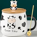 ✿ GROßES FASSUNGSVERMÖGEN: 400 ml Tasse, perfekt für Tee, Milch, Kaffee, Latte, Espresso, Cappuccino, Saft und andere heiße und kalte Getränke