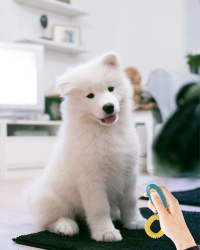 KGDUYC 3 Stück Hundepfeife -Hundepfeifen Hochfrequenz Klicker Hundeklicker Set Clicker Hundetraining Clickertraining, clicker hund,klicker hund,hundepfeife rückruf,Trainingspfeife für Haustiere