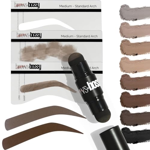 Brows by Bossy Stamp Stencil Kit