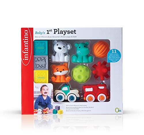 Coffret sensoriel Infantino 11 jouets : cadeau de naissance idéal - 6