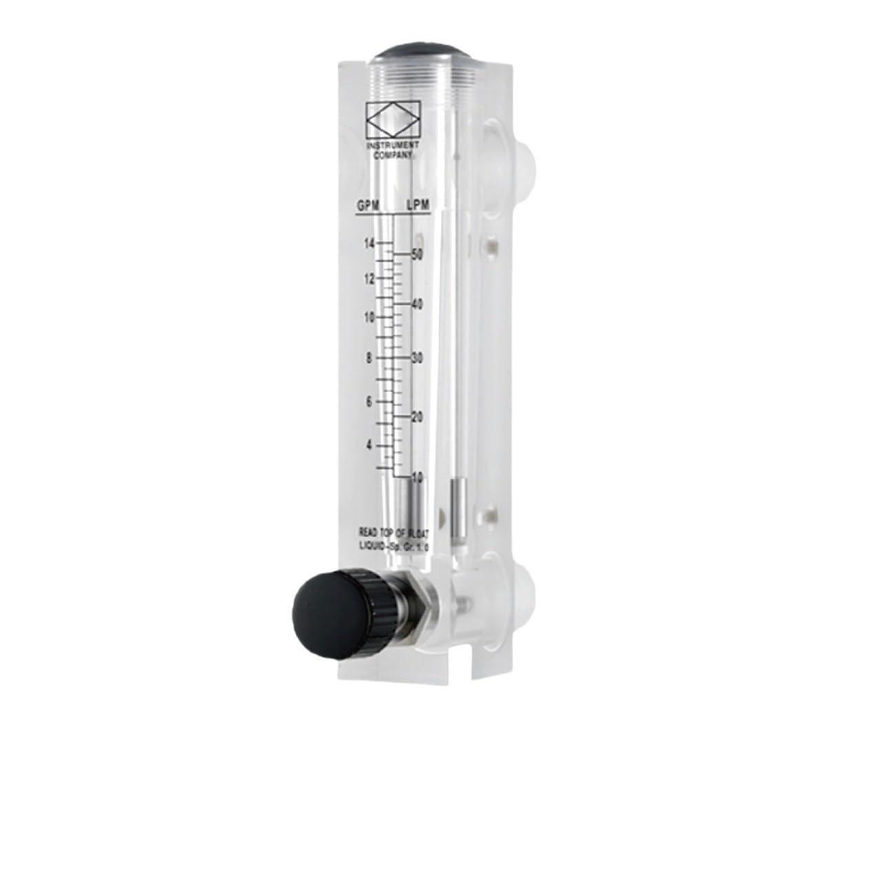Rotámetro de líquido LZM-25ZT, medidor de Flujo for Aire y Agua, Dispositivo de medición de Flujo de líquido Ajustable for Montaje en Panel(Gas40-160Nm3-h)