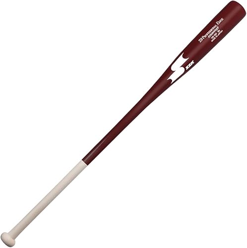 Miniatura 13 de SSK Z9 Professional Edge Comp Coaches - Bate de madera Fungo de 33 pulgadas, 35 pulgadas, 37 pulgadas, béisbol y sóftbol, más de 22 colores, Negro