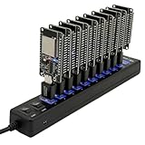 THARED NerdMiner Hub 550/S ソロ ロッタリー マイナー 10x55K マイナー コンボ キット ビットコイン BTC マイナー ASIC マイニング 暗号マイニング ステーション