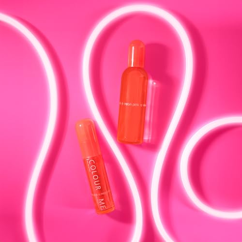 Image of COLOUR ME Neon Pink by Milton-Lloyd - Perfume for Women - Amber Floral Woody Scent - Mandarin and Ginger Notes - Blended with Jasmine and Vanilla - for Vibrant Ladies - 1.7 oz EDP Spray