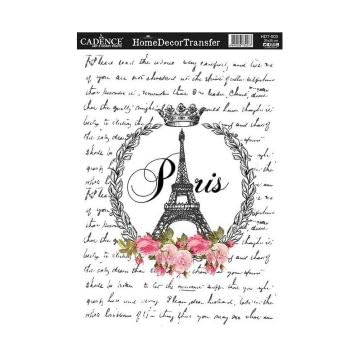 Transfers Cadence HOME DECOR Le Fleur 25x35cm