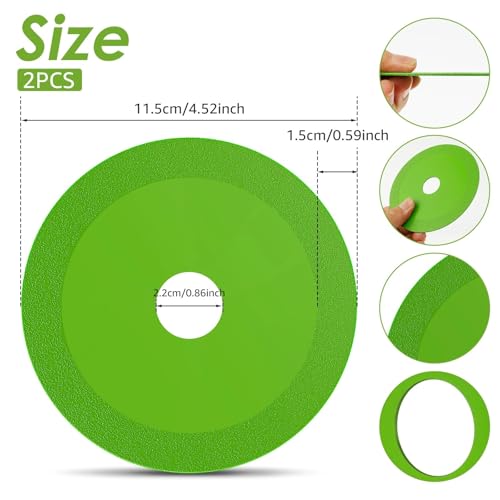 Disque de coupe pour verre sans éclats pour bouteilles - 2