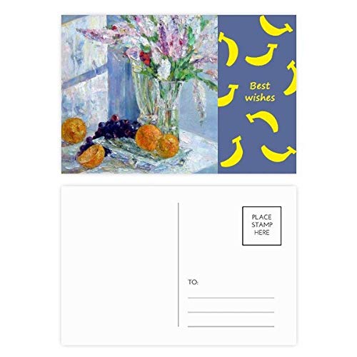 20pcs carte postale merci multicolore pour ne plus manquer de cartes