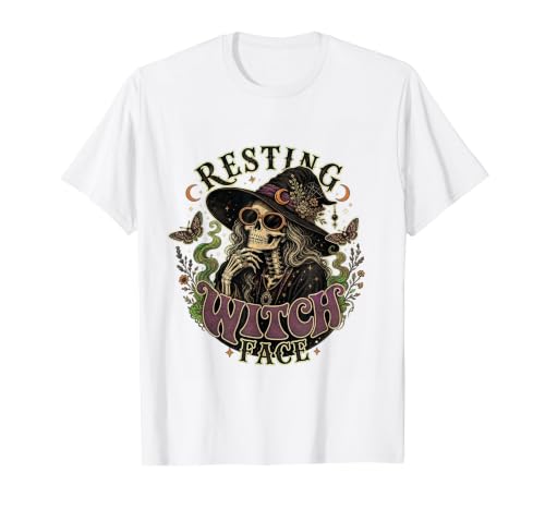 Image of Resting Witch Face Value Graphic T-Shirt, Men, White, S