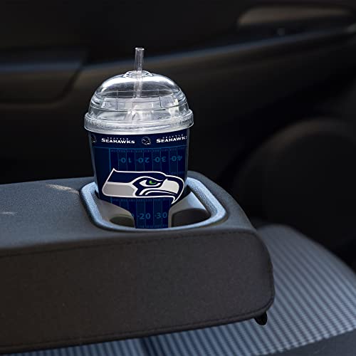 Image of Rico Industries NFL Football Rookie of The Year 12oz Acrylic Tumbler, Youth Tumbler with Swirly Straw