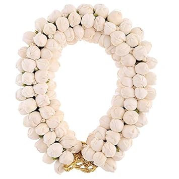 PRAVRAJYA Artificial Jasmine Mogra Flower Hair Gajra Garland Juda Decoration Phool Gazra Hair Accessory for Girls & Women
