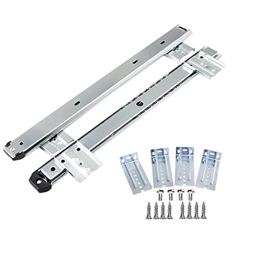 Listado de Estructuras, baldas y cajones los preferidos por los clientes. 48 Guías Correderas - Guías De Extracción,Fácil Instalación,Estructura De Acero Engrosada,guías Correderas Baldas,Silencioso Y Suave,diapositivas De Cajón Ajustable Debajo Del...