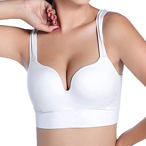 Tomppy Women Sports Bras Seamless Wire Free Yoga Gym Workout Bralette Ladies Fitness