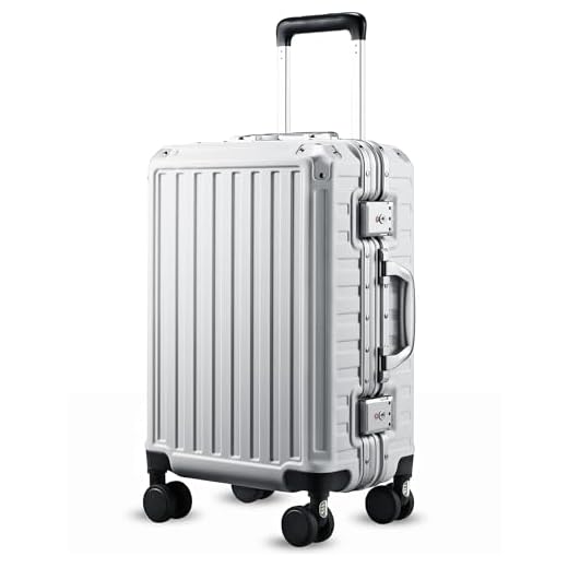 How durable is aluminum luggage LUGGEX 20 Inch Spinner Carry On Luggage